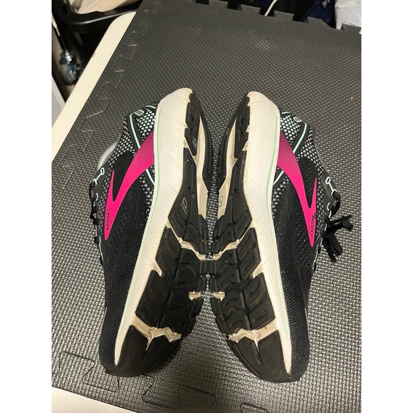 Brooks Ghost 14‎ Womens Running shoes size 11 Black Yucca - Picture 3 of 8